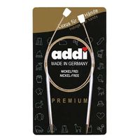 Agulha para Tricô Addi com Cabo Flexível - 50cm 5,50