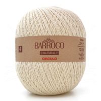 Barbante Barroco Natural 700g 4/4 - 4 fios - 1186m