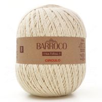 Barbante Barroco Natural 700g 4/8 - 8 fios - 593m