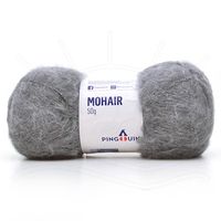 Fio Mohair Pingouin 50g 2863 grafiato