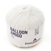 Fio Balloon Amigo Pingouin - 150 Metros 002 branco