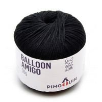 Fio Balloon Amigo Pingouin - 150 Metros 100 preto