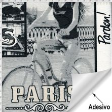 Tecido Adesivo Impermeável - Paris 01 (45x70)