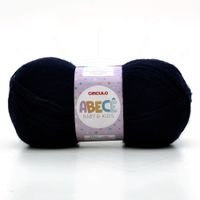 Fio Abecê Baby e Kids Círculo 100g 640 azul marinho