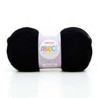 Fio Abecê Baby e Kids Círculo 100g 940 preto