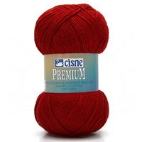 Fio Cisne Premium 100g 13031 vermelho escuro