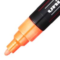 Caneta Posca Uni-Ball PC-5M Laranja claro