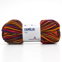 Lã Família Cores 40g 094 - açores