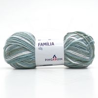 Lã Família Cores 40g 6043 - verdejante