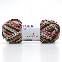 Lã Família Cores 40g 6042 - rosaça