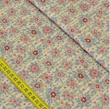 Tecido Estampado para Patchwork - Fashion Floral: Fashion Floral Vanilla (0,50x1,40)