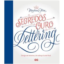 Livro Os Segredos de Ouro do Lettering de Martina Flor