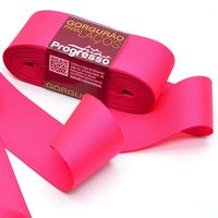 Fita Gorgurão para Laços Progresso nº 09 - 38mm com 10 metros 279 - rosa cítrico