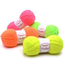 Kit Lã Mollet Neon 100g - 4 Novelos