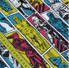 Tecido Tricoline Marvel : Vingadores os Heróis (0,50x1,50)