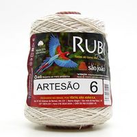 Barbante São João Rubi 600g 4/6 - 6 fios 614m