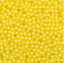 Pérola 6mm com Furo Amarelo - 250g