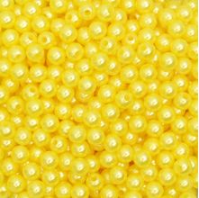 Pérola 8mm com Furo Amarelo - 250g