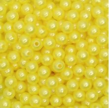 Pérola 10mm com Furo Amarelo - 250g