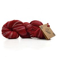 Lã Corriedale Craft 100g - Fios da Fazenda 937 mescla vermelho