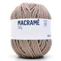 Linha Macramê 200g - Pingouin 704 duna