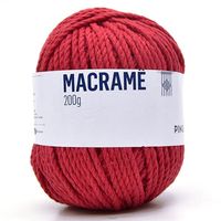 Linha Macramê 200g - Pingouin 314 tomate