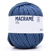Linha Macramê 200g - Pingouin 567 tirreno