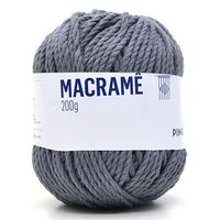 Linha Macramê 200g - Pingouin 1815 new gray