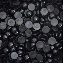 Meia Pérola 10mm 30 Preto  - 250g