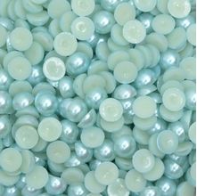 Meia Pérola 10mm Azul - 250g