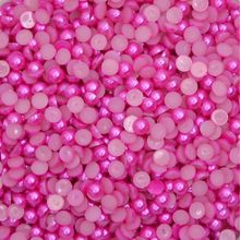 Meia Pérola 6mm 60 Rosa Choque - 250g