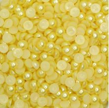 Meia Pérola 8mm 40 Amarelo - 250g