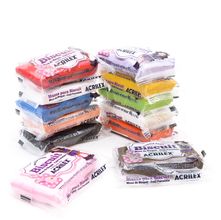 Kit Massas de Biscuit Acrilex 90g - 12 Cores