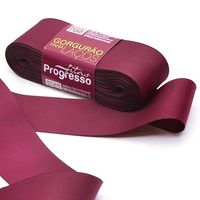 Fita Gorgurão para Laços Progresso nº 09 - 38mm com 10 metros 1355 - marsala