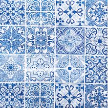 Guardanapo Toke e Crie Azulejos Azuis - 5 unid