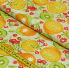 Tecido Estampado para Patchwork - Salada de Frutas Cor 2183