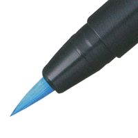 Caneta Posca Brush Pen PCF-350 Azul claro