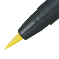 Caneta Posca Brush Pen PCF-350 Amarelo