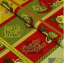 Tecido Estampado para Patchwork - Semaninha Temperos Cor 2163 (0,60x1,50)