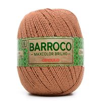 Barbante Barroco MaxColor Brilho nº 6 200g 7259 bronze