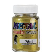 Pasta Acrílica Metal Mastic Mega 75ml - Gato Preto 302 ouro velho