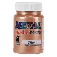 Pasta Acrílica Metal Mastic Mega 75ml - Gato Preto 304 rosa gold