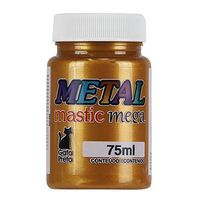 Pasta Acrílica Metal Mastic Mega 75ml - Gato Preto 309 cobre pálido