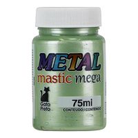Pasta Acrílica Metal Mastic Mega 75ml - Gato Preto 316 menta