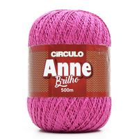 Linha Anne Brilho Tom sobre Tom 6092 rosa fucsia