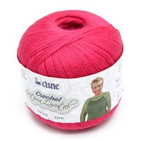 Linha Cisne Crochet Vitória Quintal 100g 104 pitaya