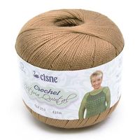 Linha Cisne Crochet Vitória Quintal 100g 095 bege