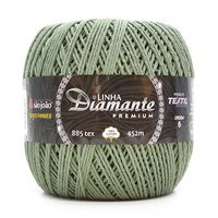 Barbante Diamante Premium nº06 400g - 100% Algodão 21 - pistache