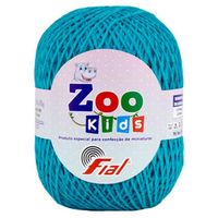 Fio Zoo Kids Fial - 270 metros 56 azul turquesa