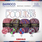 Kit Pooling com Barbante Barroco Multicolor Premium 400g - 4 Kit Pooling com Barbante Barroco Multicolor Premium 400g - 4